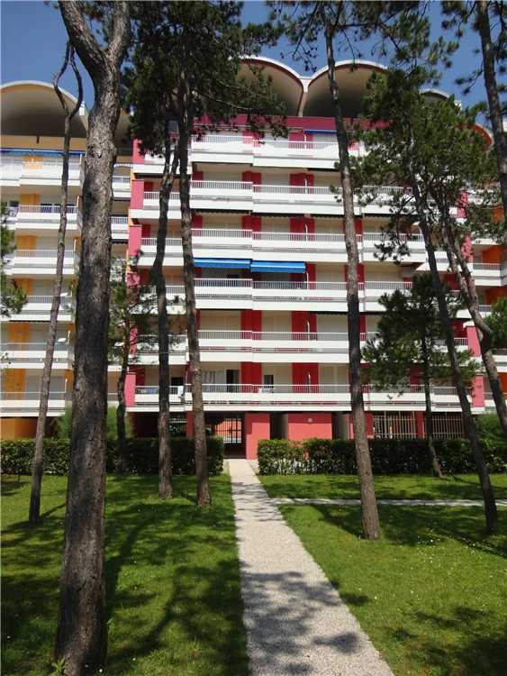 Residence Miramare – venkovní prostory areálu | Caorle - Porto Santa Margherita / Residence Miramare