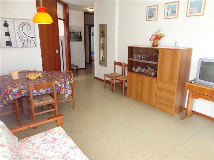 Apartmán č. 18 v Residence Miramare – obývací pokoj | Caorle - Porto Santa Margherita / Residence Miramare
