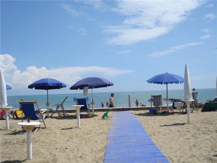 Pláž Miramare v Porto Santa Margherita u Caorle | Caorle - Porto Santa Margherita / Residence Miramare