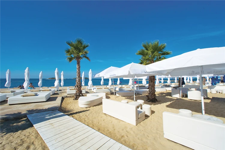 Hotel Delfin Poreč – pohled na areál hotelu | Poreč / Hotel Delfin