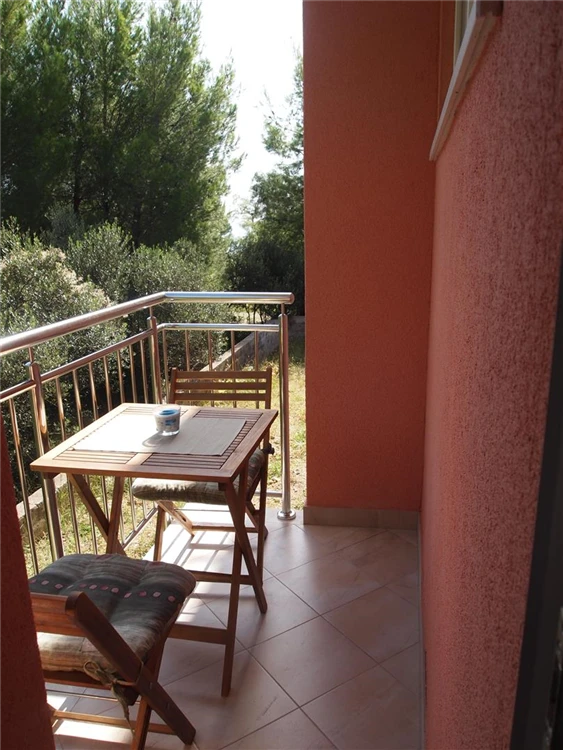 Terasa nebo venkovní posezení u Villa Maris s výhledem na moře | Orebić / Villa Maris
