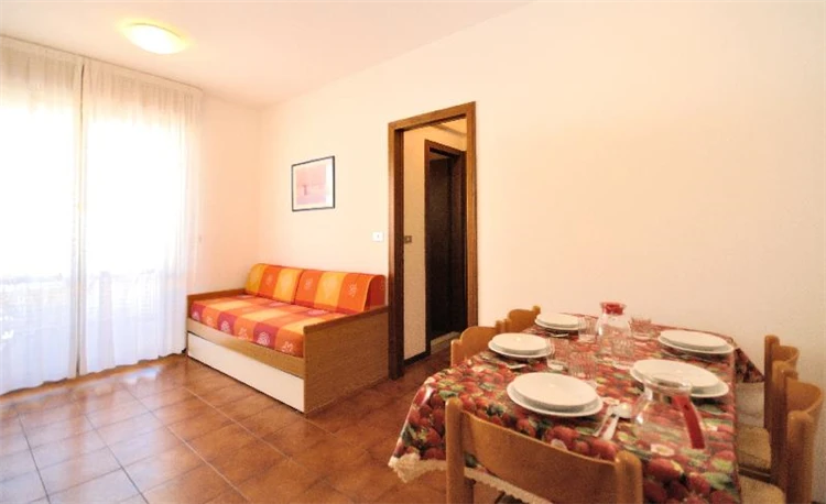 Obývací pokoj apartmánu v Residence Tiepolo, Bibione | Bibione / Residence Tiepolo