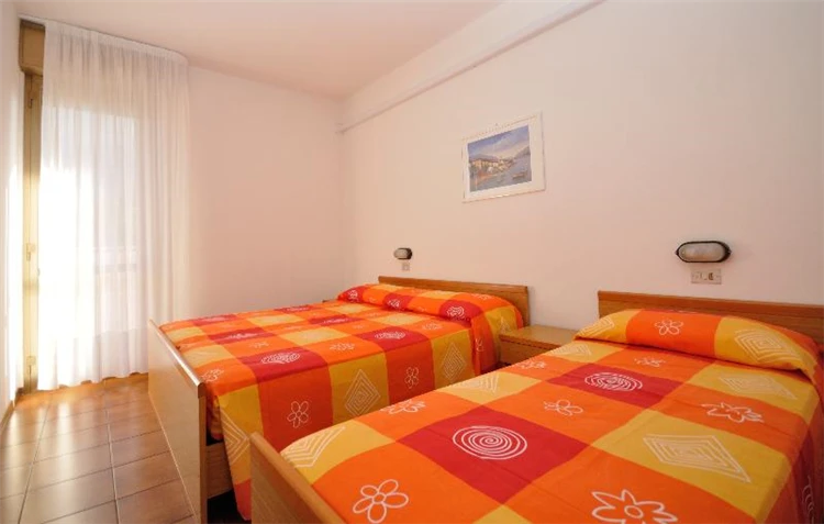 Ložnice apartmánu Tiepolo v Bibione | Bibione / Residence Tiepolo
