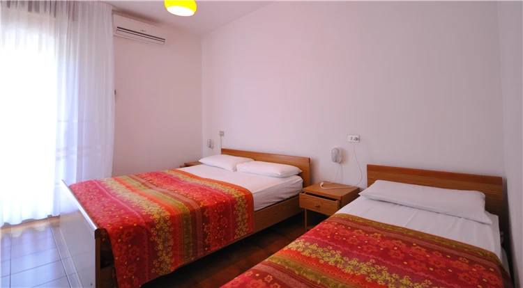 Ložnice apartmánu 8B v Residence Tiziano Bibione | Bibione / Residence Tiziano
