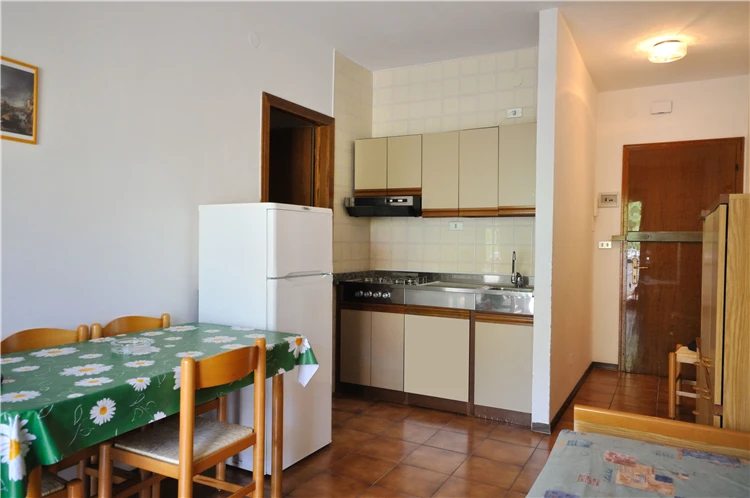Kuchyně apartmánu 8B v Residence Tiziano Bibione | Bibione / Residence Tiziano