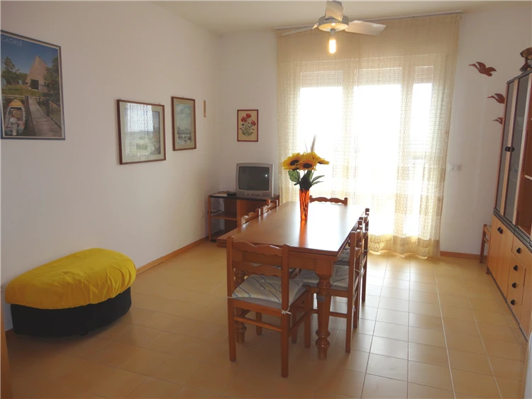 Obývací pokoj podkrovního apartmánu 27, Acapulco | Caorle - Porto Santa Margherita / Residence Acapulco