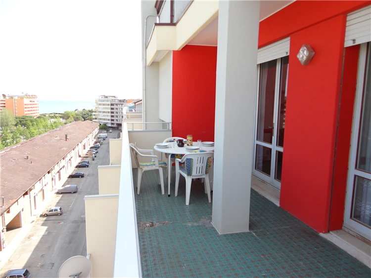 Terasa apartmánu 29 v Residence Acapulco | Caorle - Porto Santa Margherita / Residence Acapulco