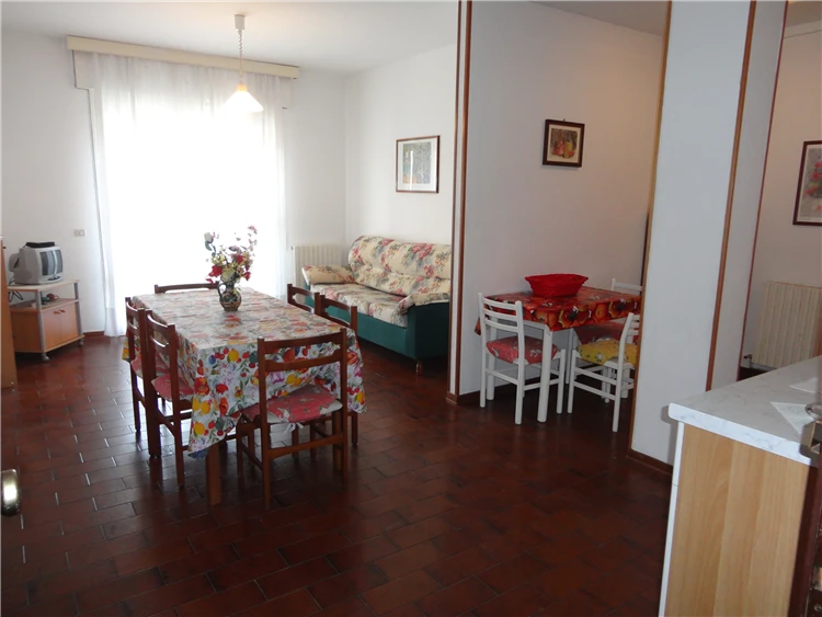 Obývací pokoj apartmánu c10 v Residence Acapulco | Caorle - Porto Santa Margherita / Residence Acapulco
