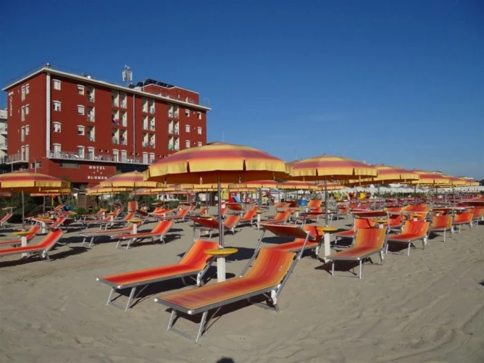 Hotel Blumen Rimini – vstupní část hotelu | Rimini / Hotel Blumen