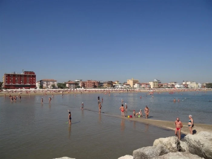 Hotel Blumen Rimini – koupelna hotelového pokoje | Rimini / Hotel Blumen