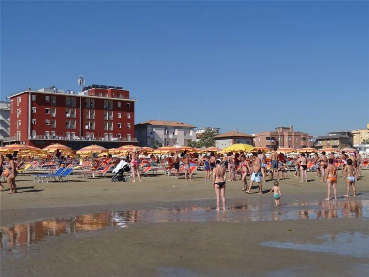 Hotel Blumen Rimini – výhled z hotelu nebo okolí | Rimini / Hotel Blumen