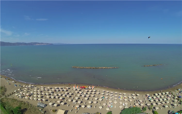 Argentario Village – pláž kempu Argentario Village v Albinii | Albinia / Argentario Camping Village