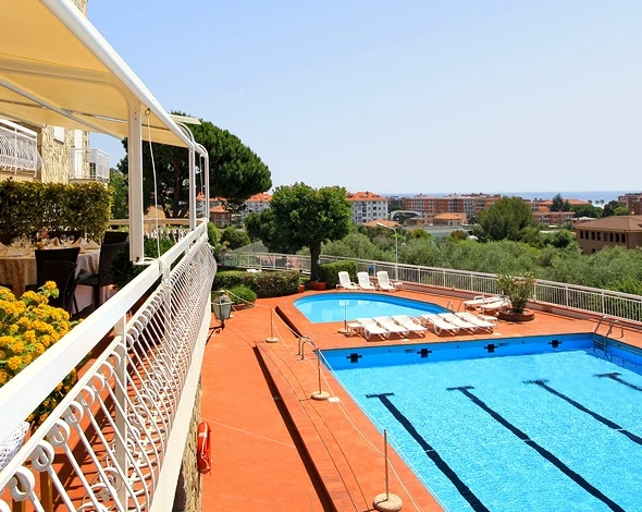 Koupelna v pokoji rezidence La Meridiana | San Bartolomeo al Mare / Residence La Meridiana