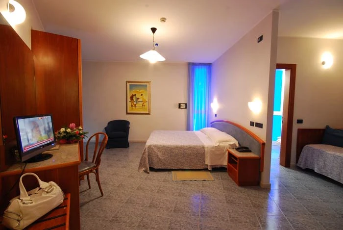 Dvoulůžkový pokoj hotelu Meripol v Alba Adriatica | Alba Adriatica / Hotel Meripol