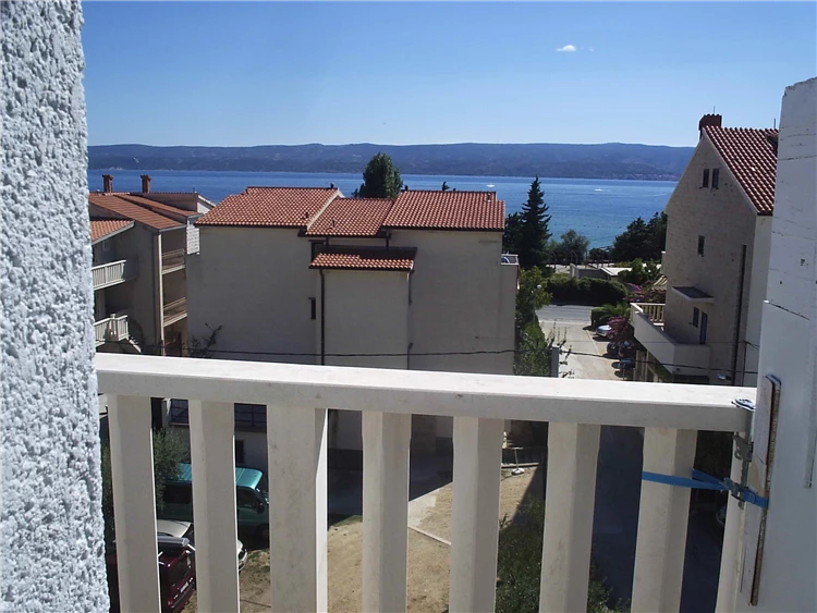 Terasa nebo zahrada apartmánů Michaljević v Chorvatsku | Omiš-Duće / Apartmánový dům Michaljević