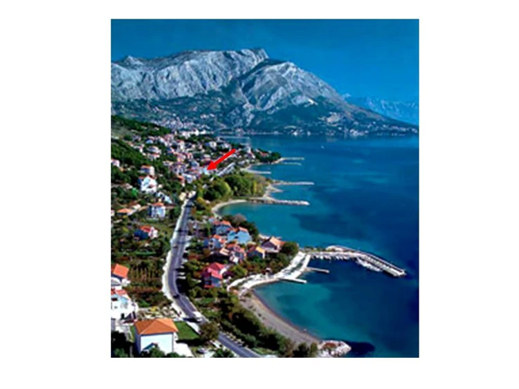 Poloha apartmánového domu Michaljević v Omiši-Duće | Omiš-Duće / Apartmánový dům Michaljević