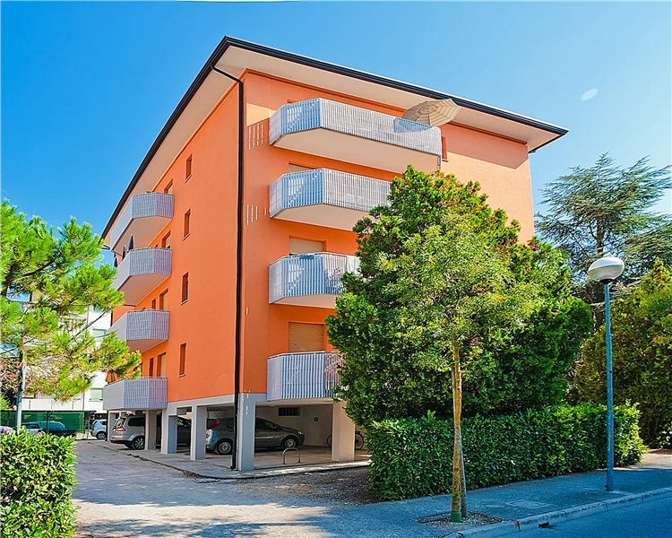 Residence Marte Bibione – pohled na exteriér ubytování | Bibione / Residence Marte