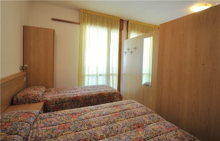 Residence Ranieri – ložnice apartmánu A1 | Bibione / Residence Ranieri