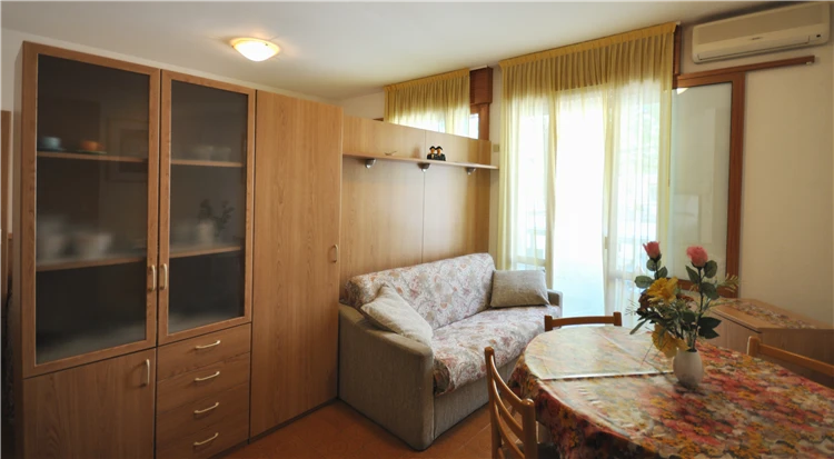 Residence Ranieri – obývací pokoj apartmánu A1 | Bibione / Residence Ranieri