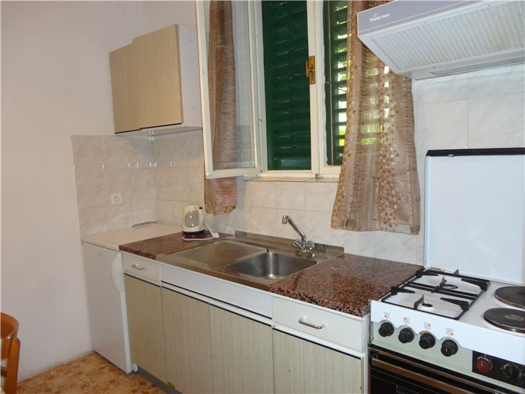 Terasa Apartmánového domu Zoran s výhledem | Igrane / Apartmánový dům Zoran