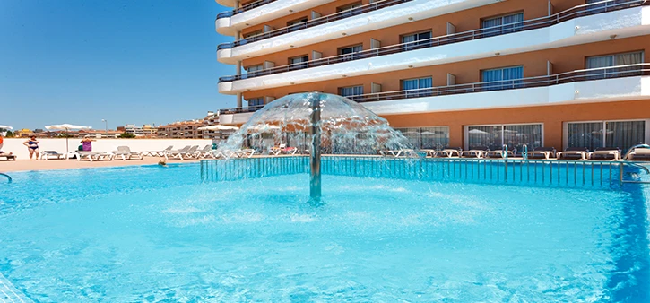 Hotel Sorra Daurada – pohled na areál hotelu | Malgrat de Mar / Hotel Sorra Daurada